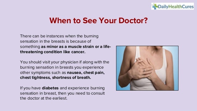 cause of burning sensation in breast Secret porn webites